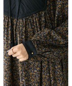 CRAFT STANDARD BOUTIQUE レーヨンキルト切替ワンピース