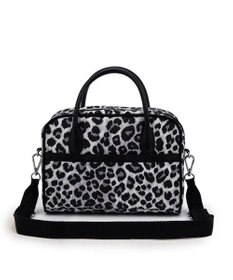 LeSportsac SQUARE TH CROSSBODY/アップタウンレオパード/ブラック