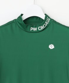 PW CIRCULUS 【UVカット / 吸水速乾 / 伸縮性抜群】【WOMEN】NEW バックメッシュモック T ゴルフウェア レディース