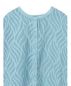 Green Parks ２ＷＡＹ　リーフジャガードシアーシャツ