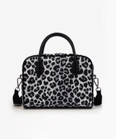 LeSportsac SQUARE TH CROSSBODY/アップタウンレオパード/ブラック