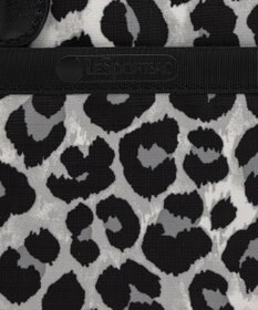 LeSportsac SQUARE TH CROSSBODY/アップタウンレオパード/ブラック