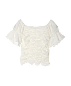 earth music&ecology カットシャーリングプルオーバー