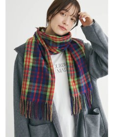 Green Parks カラーチェックストール