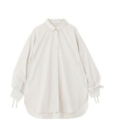 AMERICAN HOLIC 【イージーケア】バックギャザーリボンシャツ