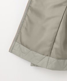 J.PRESS LADIES 【洗える】スパンライクナイロンタッサー フーデット コート