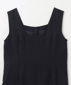 GRACE CONTINENTAL リネンタッチ配色ワンピース