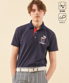 23区GOLF 【MEN】【吸水速乾/UVカット】エイトロックポロシャツ