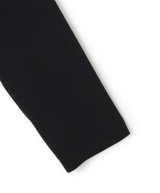 23区 L 【セットアップ対応/洗える】トリアセダブルジョーゼット 2WAYレース襟 ペプラムブラウス