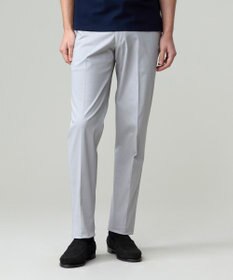 J.PRESS MEN 【ストレッチ】ハイパワーシャンブレードビーステムテーパード パンツ ライトグレー系1