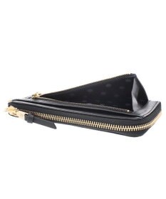 LANVIN en Bleu ルナ Ｌファスナー長財布