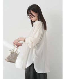 earth music&ecology シアーボーイズライクシャツ