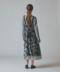 GRACE CONTINENTAL リボンオパールドレス