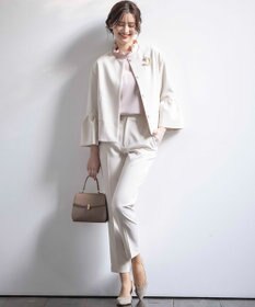 組曲 S 【KUMIKYOKU NAVY】コンフォータブルドレープ ジャケット