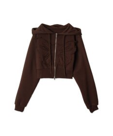 WEGO バタフライWジップショートパーカー