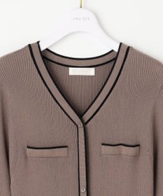 ANY SIS 【洗える】バイカラーデザインニット ワンピース