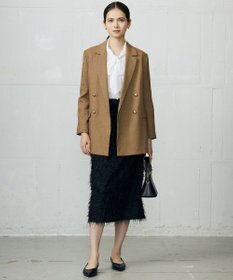 自由区 S 【SHIHOさん着用】シルクネップツイード ジャケット