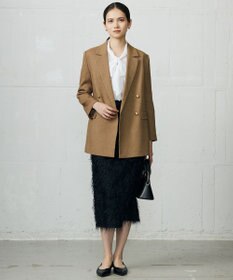 自由区 S 【SHIHOさん着用】シルクネップツイード ジャケット