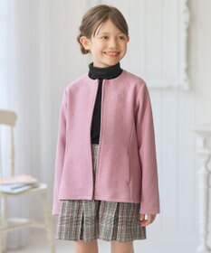 組曲 KIDS 【150-160㎝】フラワーキルト パーカー