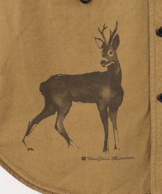 JOSEPH ABBOUD MOUNTAIN 【テーム ヤルヴィコラボレーション】バンビ プリント シャツ