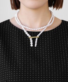 TOCCA RANDOM PEARL LARIAT NECKLACE ネックレス