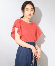 接触冷感 クールビューティーフリル Tシャツ Feroux ファッション通販 公式通販 オンワード クローゼット