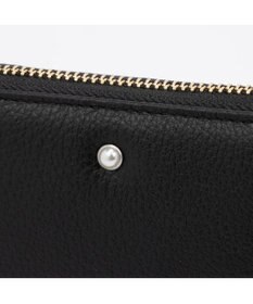 UNBILLION ペルケ perche / パール調ストラップ・ジャバラカードウォレット