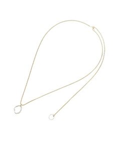 AMERICAN HOLIC ニュアンスリングスライドネックレス