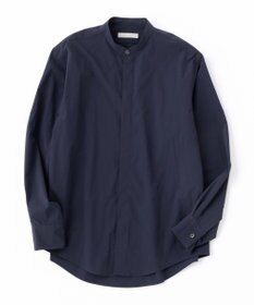 UNFILO MENS コンフォート バンドカラーシャツ  [24年秋冬商品]