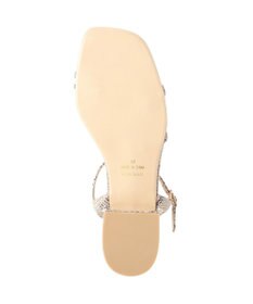 YECCA VECCA ゴールドバーサンダル