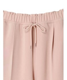 Green Parks イージーウエストセンタープレスストレートパンツ