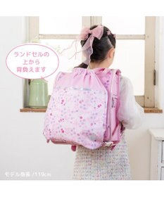 Mother garden マザーガーデン 野いちご お着替え巾着 ナップサック 《小花いちご柄》