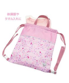 Mother garden マザーガーデン 野いちご お着替え巾着 ナップサック 《小花いちご柄》