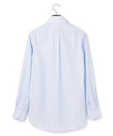 J.PRESS MEN 【PREMIUM PLEATS / 形態安定】タッタソールチェック ドレスシャツ / B.D.