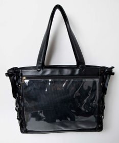 WEGO 【痛バ＆推し活】レースアップ痛バッグL