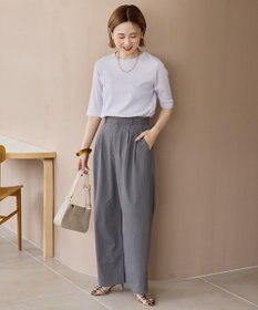 AMERICAN HOLIC リブ5分袖プルオーバー