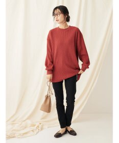 CRAFT STANDARD BOUTIQUE ワッフルレイヤード風プルオーバー