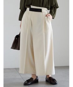 Te chichi アシメクロップドパンツ