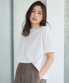 ANY L オーガビッツ刺繍ロゴＴシャツ