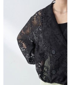 earth music&ecology レースジャケット