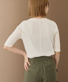 AMERICAN HOLIC リブ5分袖プルオーバー