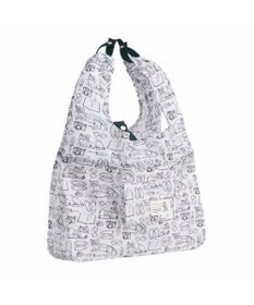ACE BAGS & LUGGAGE 【折り畳み】 HAyU × ace. マルシェバッグ エコバッグ 猫柄 23L 17871