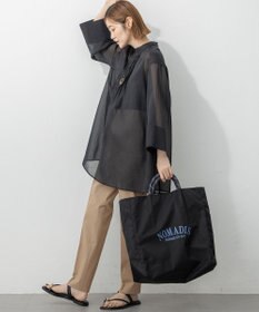 23区 L 【撥水加工/洗える】ドライ2WAYストレッチ テーパード パンツ