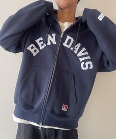 WEGO BENDAVISアーチロゴZIPパーカー
