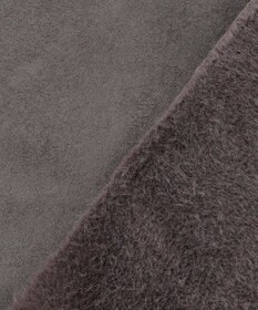 自由区 エコミンクフード付き ストール