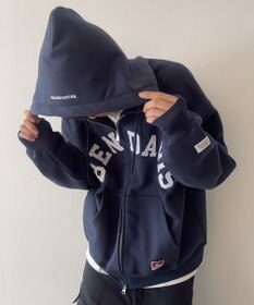 WEGO BENDAVISアーチロゴZIPパーカー