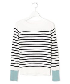 23区 【洗える】シルキーレーヨンワイドリブ ニット