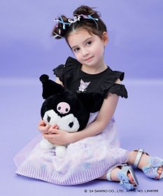 ANY KIDS 【サンリオキャラクターズ×any FAM】オン・オフショルダーチュールワンピース