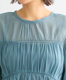 Green Parks ２ＷＡＹ　シアーギャザーチュニック