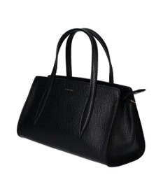 INTER-CHAUSSURES 【LORISTELLA】シュリンクレザーベーシックハンドバッグ